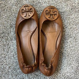 Tory Burch Flats - Tan - Size 8